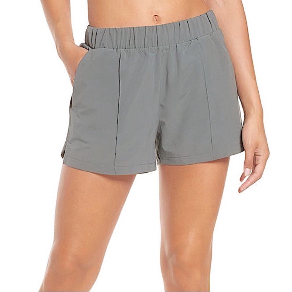 Zella Taylor Getaway High Waist Short Green